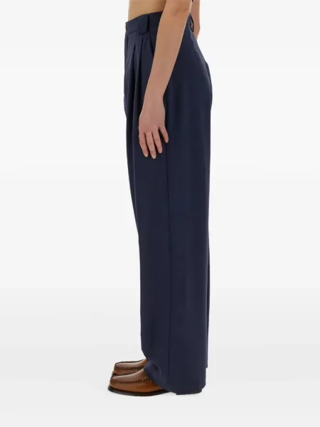 Pantaloni Alysi plisate albastru