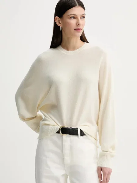 By Malene Birger pulover de lână DOAS femei light bej