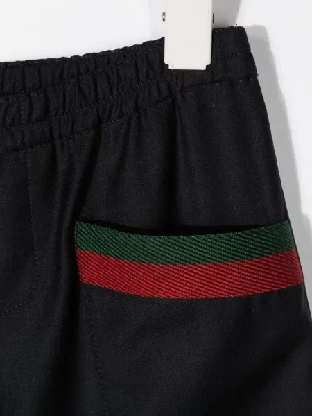 Spodnie dziecięce Gucci niebieskie