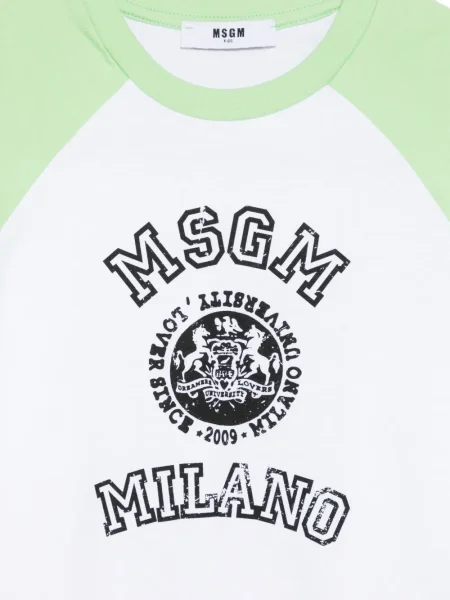 Dětské tričko Msgm bílé