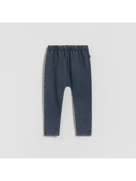 Reserved Pamutban gazdag leggings tengerészkék