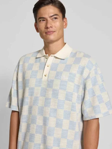 Koszulka polo o kroju regular fit z dodatkiem model ‘Branson’ Les Deux