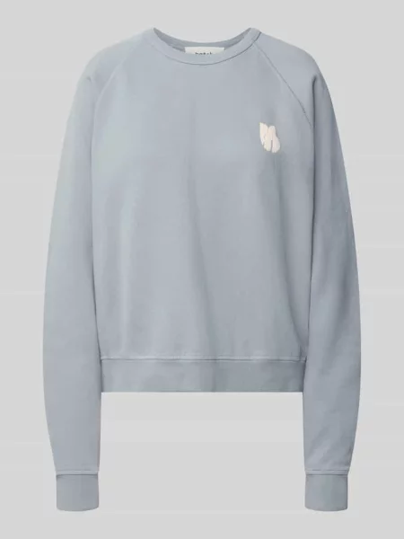 Bluza o kroju relaxed fit z czystej bawełny z nadrukiem z napisem Ba&sh