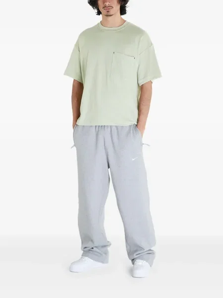 Tricou Nike scurt din dantelă alb