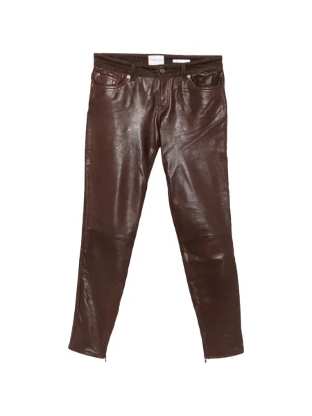 Džíny 7 For All Mankind hnědé