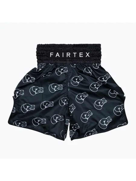 Fairtex Boxing Trunks rövidnadrág Motif fekete. Méret: S fekete