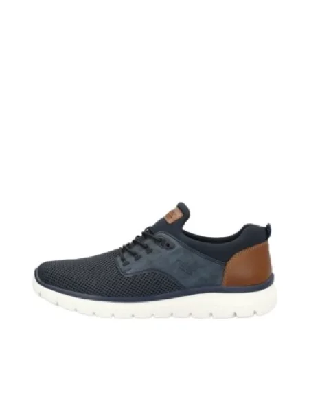 Sneakersy Rieker niebieskie