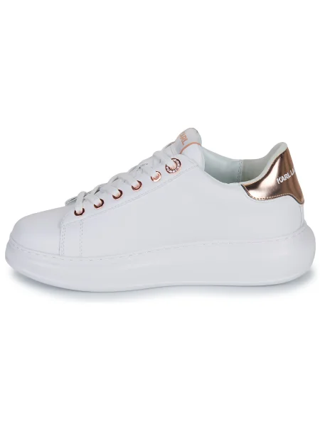 Pantofi Karl Lagerfeld din dantelă alb