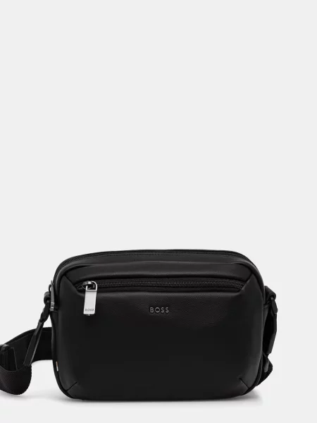 BOSS geantă mică pentru bărbați Jace_EW Crossbody negru