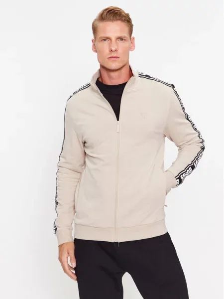 Guess Bluza Écru beżowa