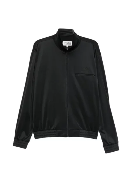 Hanorac cu fermoar Mm6 Maison Margiela cu autograf negru