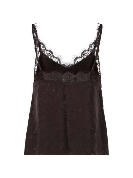 Top Pinko din jacard negru