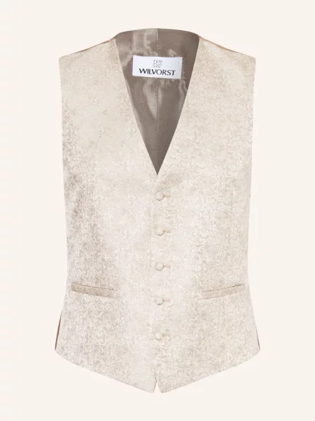 Wilvorst Vesta K Obleku Extra Slim Fit beige gem. béžová