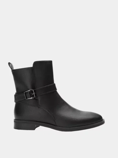 Кожаные ботинки Keddo черные