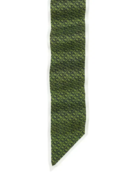 Fular Tory Burch cu imagine verde