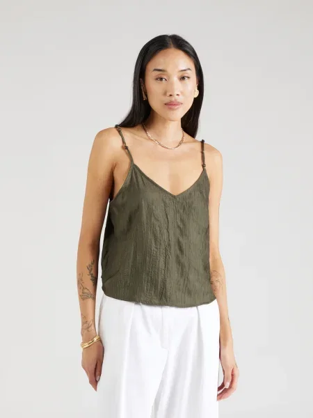 ABOUT YOU Top Flora khaki