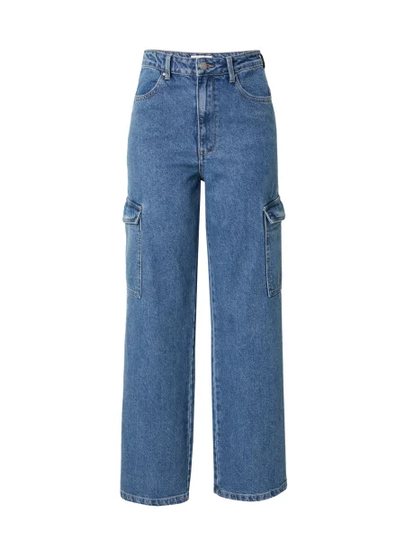 EDITED Pantaloni eleganți Nalu denim albastru