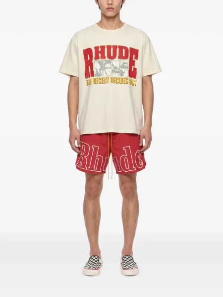 Tricou Rhude cu imagine