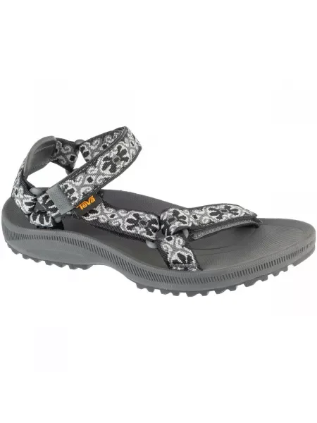 Dámske sandále Teva Winsted archive floral black/grey sivá