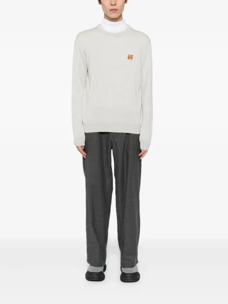 Hanorac Maison Kitsune gri