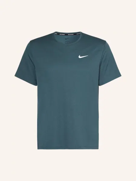 Nike Tričko Miler petrolejová černé