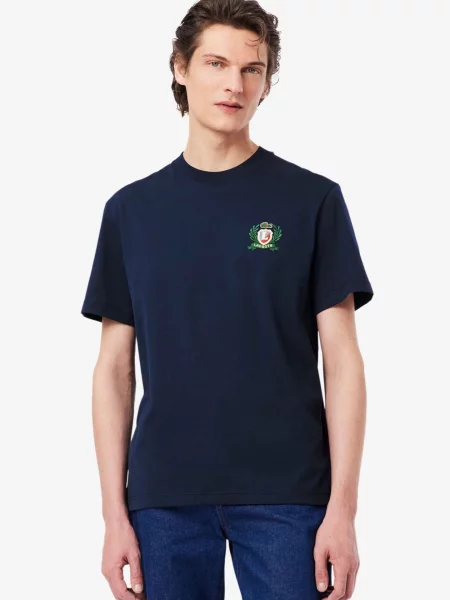 Футболка Lacoste блакитна