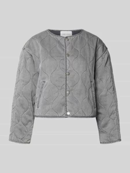 Kurtka o kroju regular fit z czystego lyocellu model Alina' Cars Jeans czarna