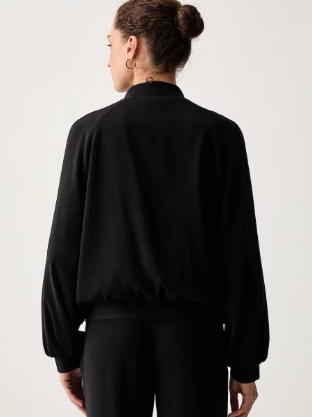 Armani Exchange geacă bomber pentru femei negru