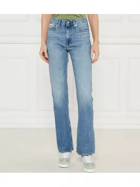 Calvin Klein Jeans Blugi AUTHENTIC | flare fit albastru
