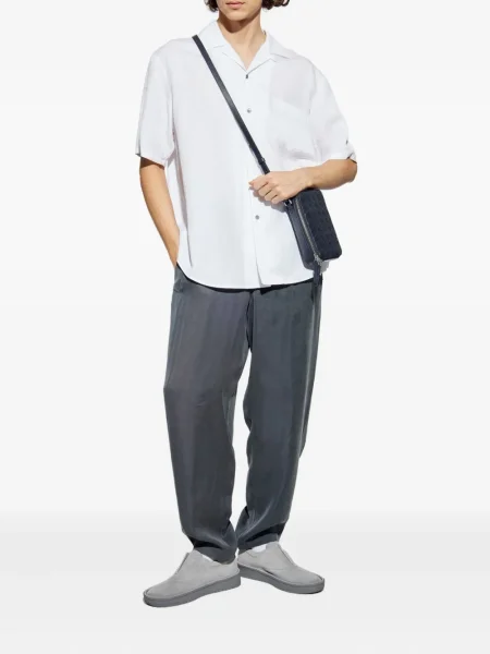 Cămașă Giorgio Armani scurtă alb