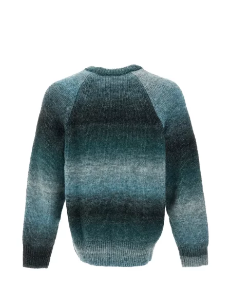 Pulover Les Deux cu gradient albastru