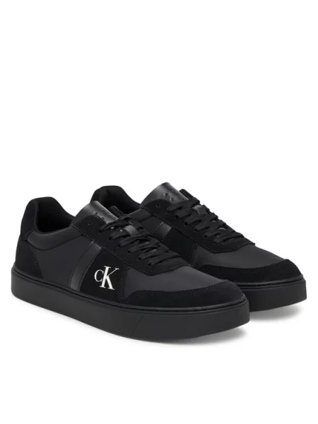 Calvin Klein Nizke superge CLASSIC črna bela