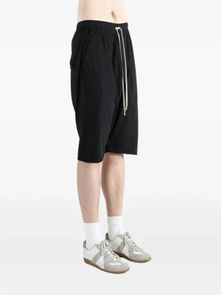 Raišteliu šortai Rick Owens Drkshdw juoda