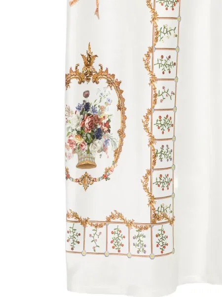 Spodnie Camilla z kokardką w kwiatki