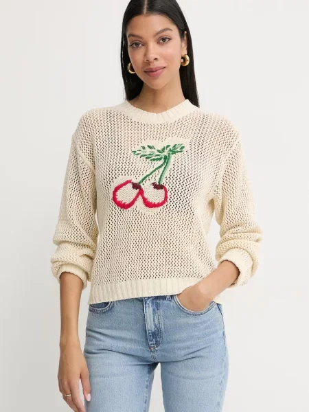 Twinset női pulóver bézs