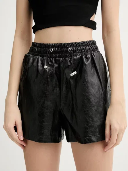 Silvian Heach pantaloni scurți VRENIN negru