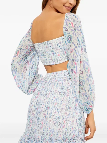Top Rococo Sand cu imagine alb