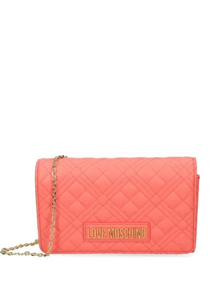 Geantă messenger Love Moschino roșu
