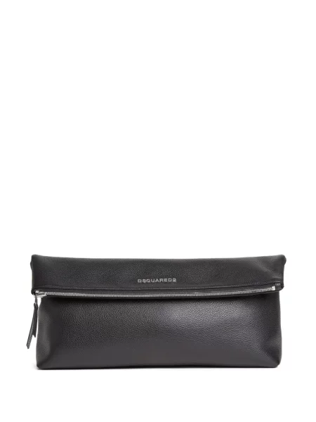 Geantă Dsquared2 din piele negru