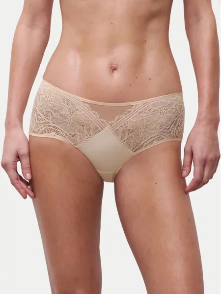 Chantelle Bokserki Floral Touch beżowy