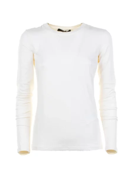 Tricou Weekend Max Mara din jerseu alb