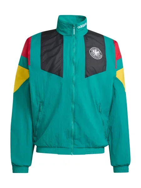 ADIDAS PERFORMANCE Jachetă de trening DFB EQT TT galben / verde jad / roșu negru