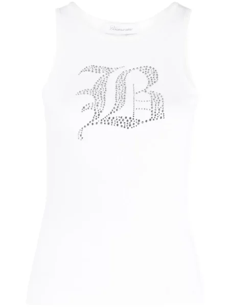 Top Blumarine alb