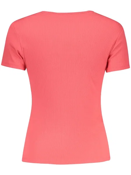 Тениска Tommy Jeans розово