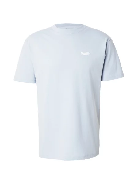 VANS Tricou NEW LEFT CHEST albastru pastel alb