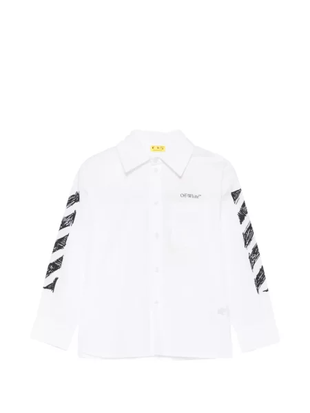 Dětska košile Off-white bílá