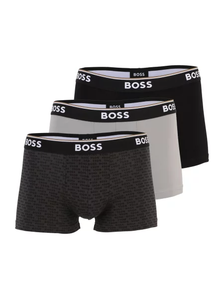 BOSS BLACK Chiloți boxer Power Desig negru