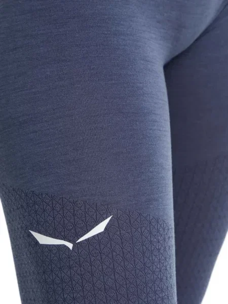 Leggings Salewa cu imagine albastru