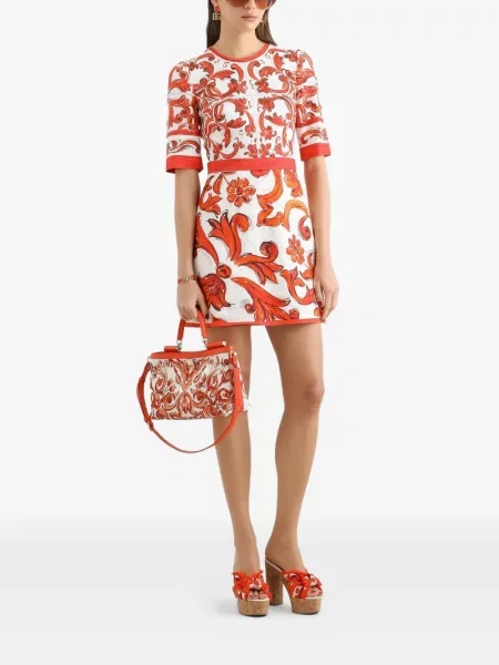 Scurt rochie Dolce & Gabbana cu imagine alb