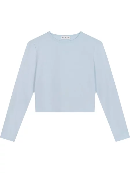 OH APRIL Tricou Ica deschis albastru